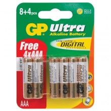 Gp aa 15v ultra plus high performance alkaline battery 4 pack 005603 