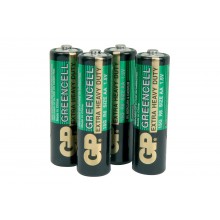 Gp greencell heavy duty zinc chloride 9v square pp3 6lr61 battery 008828 