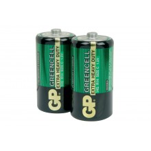 Gp greencell heavy duty zinc chloride low drain aaa lr03 battery 4 pack 010070 