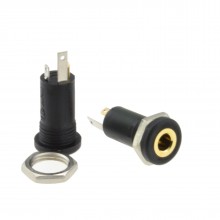 35mm 4 pole metal solder jack plug for audio and video soldering end 004664 