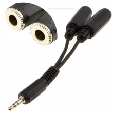 35mm stereo jack to socket headphone extension gold cable 5m 000226 