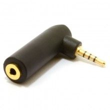 35mm stereo socket to 635mm stereo plug gold metal adapter 004990 