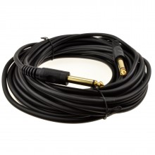 35mm stereo jack plug to 635mm stereo jack plug cable 5m 003602 