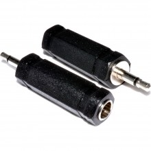 4 pole adapter 35mm jack socket to 25mm mini jack plug av adapter 003095 