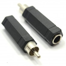 635mm mono jack socket to 635mm jack socket coupler joiner adapter 003289 