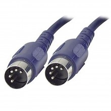 8 pin mini din right angle lead male plugs audio cable 1m 005158 