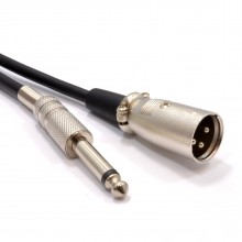 Soundlab pro microphone cable xlr male to female 6m yellow 002429 