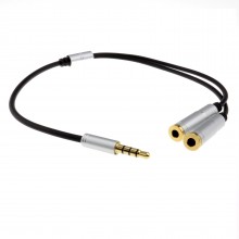 Pro signal 2 x phono plugs to mono 635mm jack socket cable 20cm 003345 