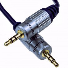 Pure hq ofc shielded 35mm stereo jack to jack cable gold 18m 008623 