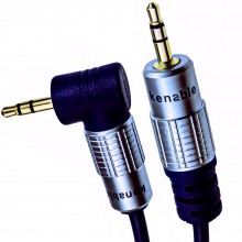 Pro audio 35mm stereo jack to jack sound cable lead gold 1m 006936 
