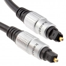 Pure tos link toslink optical digital audio cable hq 6mm lead 10m 010385 