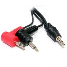 35mm stereo jack plug to plug audio lead single screened cable 12m 006954 