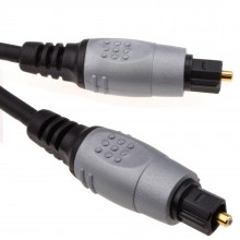 Tos link toslink optical digital audio cable 4mm lead 1m 001997 