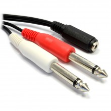 Slimline pro 35mm jack to stereo jack socket headphone extension cable 5m 007540 