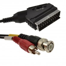 Bnc plugs rg59 75ohm cctv camera video cable lead 5m 003207 