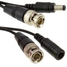 Cctv bnc plug phono audio to tv scart converter cable 15m 004814 