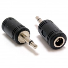 Dc jack plug converter 55 x 21mm dc in line socket to 35mm x 13mm 007296 