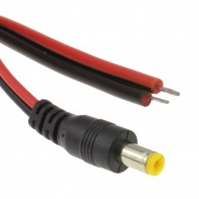 Dc jack plug converter 55 x 25mm dc in line socket to 35mm x 13mm 007295 