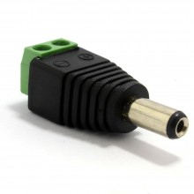 Dc jack plug converter 55 x 25mm dc in line socket to 55mm x 21mm 003824 