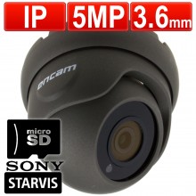 Encam cctv ip 1080p 2mp 28mm sony starvis starlight imx307 dome camera white microsd slot 090009 