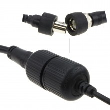 Waterproof hood for crimped bnc connections ip68 for outdoor cables 010176 