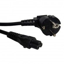 Bare wire power cord to right angle 90 degree fig 8 cable c7 5m 008953 