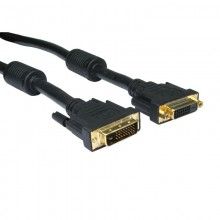 Dvi d 24 1 male to female dual link gold extension cable 2m 004313 