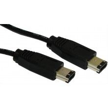 Firewire ieee 1394 4 pin to 6 pin cable dv out camcorder lead 3m 007141 