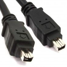 Firewire ieee 1394 dv cable 4 to 4 pin 3m dv out to laptop 000080 