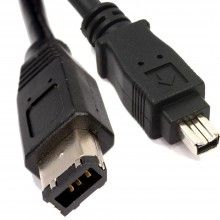 Firewire ieee 1394 dv cable 4 to 4 pin 5m dv out to laptop 000081 