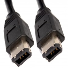 Firewire ieee 1394 dv cable 6 to 4 pin 5m pc to dv out 000084 