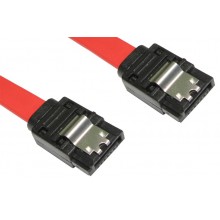 Locking right angle sata plug to straight sata plug cable lead 90cm 002741 