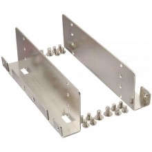 Metal ssd mounting rail for 2 x 25inch hard drives to 35inch bay 010034 