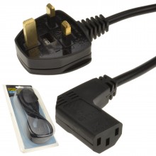 Power extension cable iec male to female ups lead c14 to c15 2m 007834 