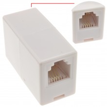 Rj11 6p4c crimps ends plugs for crimping adsl cables 10 pack 001254 