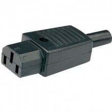 3 pin c14 iec female socket to 3 x c13 plugs kettle lead ups splitter cable 18m 010505 