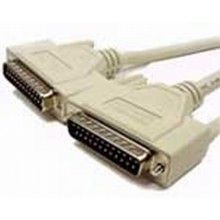 Switchbox cable 25 pin male to 25 pin male parallel serial 2m 000342 