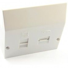 Bt telephone nte5a master line phone socket with 23mm back box 005561 