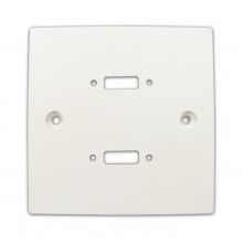 Pre drilled mounting wall faceplate for svga panel mount stub white 005658 