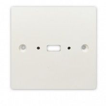 Pre drilled mounting wall faceplate for twin usb panel stub white 005664 