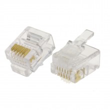 Rj11 or rj12 6p6c 6 pin female coupler adapter for joining cables 005575 