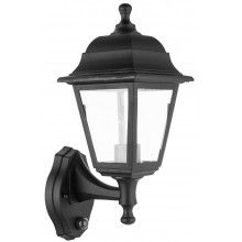 Wall mounted gu10 up down outdoor ip44 garden squared light black 009661 