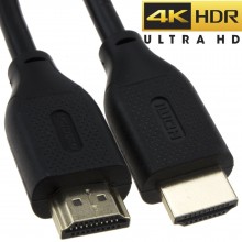 Hdmi 14 high speed video cable for tv pc dvr nvr off white marked 5m 009935 