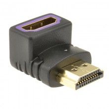 Hdmi a type socket to hdmi micro d male plug adapter gold contacts 005998 