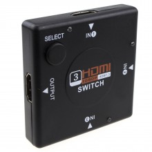 Hdmi automatic switch selector 3 way with remote control 001763 
