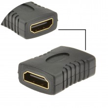 Hdmi compact 90 degree angled adapter female socket to male plug 008712 