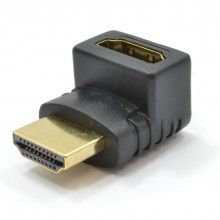Hdmi female socket to mini type c male plug converter adapter gold 008713 