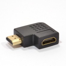 Hdmi female to female right angled coupler adapter 001752 