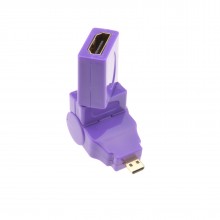 Hdmi socket to hdmi micro and hdmi mini plug multi use adapter 008714 