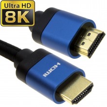 Hdmi v21 ultra high speed hdr 8k 4k 60hz 48gbps earc cable 05m black 010421 